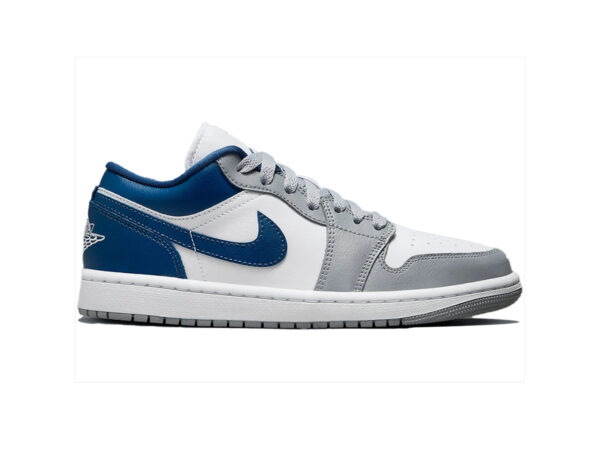 Air Jordan 1 Low 'French Blue' - Xanh/Xám