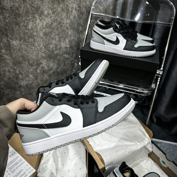 Air Jordan 1 Low Smoke Grey Black V4 - Like Auth