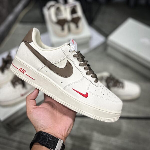 Nike Air Force 1 White Brown