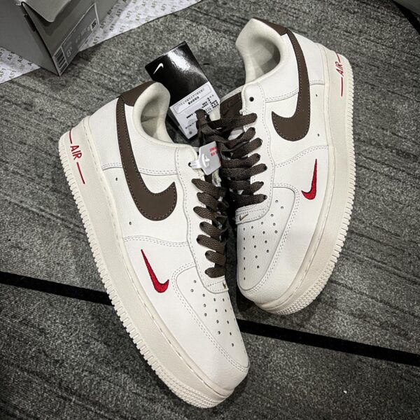 Nike Air Force 1 White Brown