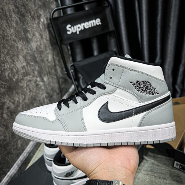 AIR JORDAN 1 MID LIGHT SMOKE GREY V1 – LIKE AUTH