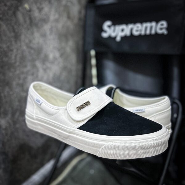 Vans Slip On 47 V DX F.O.G Black White 10